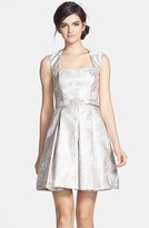 Thumbnail for your product : Xscape Evenings Metallic Brocade Fit & Flare Dress