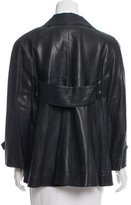 Thumbnail for your product : Chanel Leather Single-Button Jacket