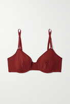 Thumbnail for your product : Eres Ilona Stretch-jersey Underwired Soft-cup Bra - Burgundy
