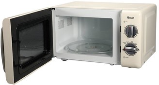 Swan Sm22080C 20-Litre Manual Microwave Cream