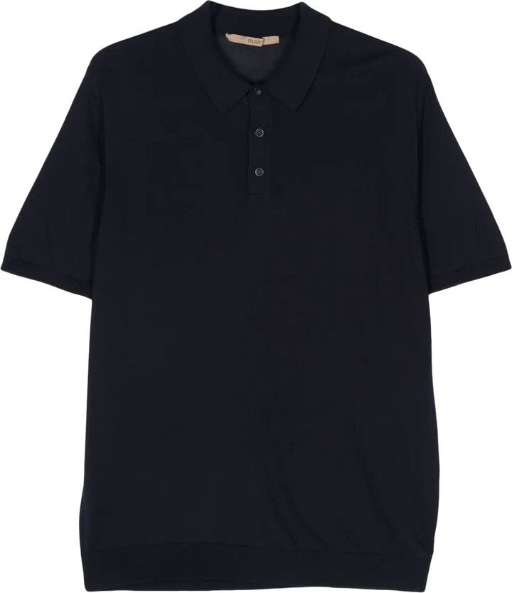Nuur Fine-Knit Polo Shirt