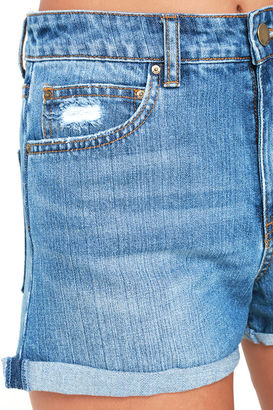 Billabong Overdrive Medium Wash Denim Shorts