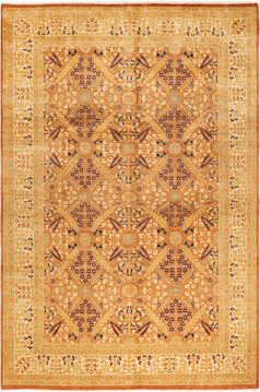 Isabelline Mayaguana One-Of-A-Kind Hand-Knotted Area Rug - Brown 6' 1\