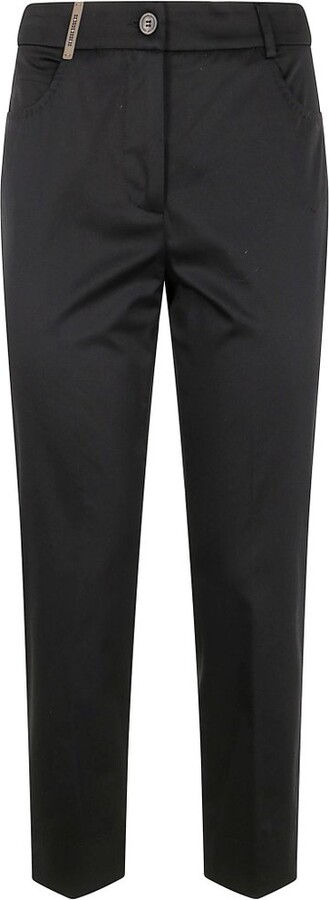 Peserico Stretch Satin Pants