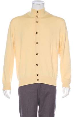 Loro Piana Cashmere & Silk Cardigan yellow Cashmere & Silk Cardigan