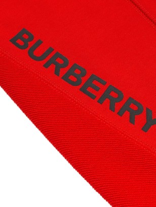 Burberry Children TEEN logo graphic trackpants