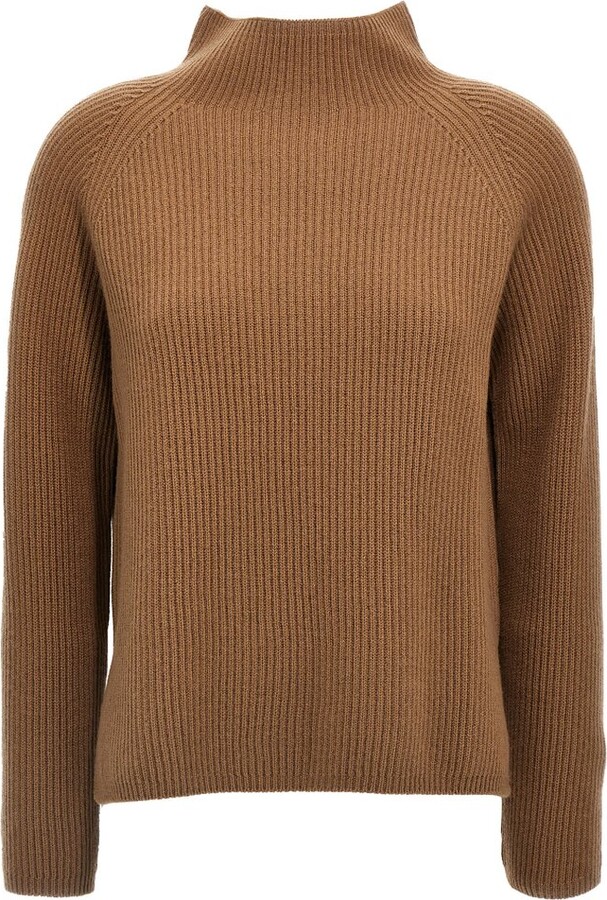 'S Max Mara Elica Mock Neck Jumper