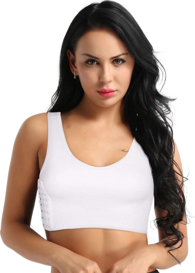 Kaerm Women Tomboy Super Flat Body Chest Binder Corset Breathable