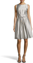 Thumbnail for your product : Escada Docus Silk Pleated Dress, Shadow