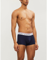 Thumbnail for your product : Polo Ralph Lauren Solid stretch-jersey trunks