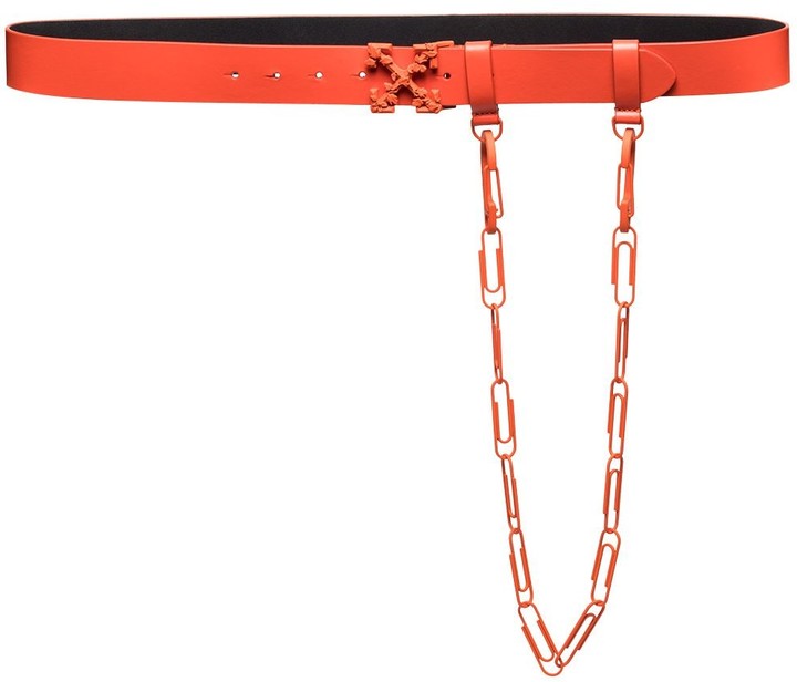 OffWhite Paperclip Chain Belt ShopStyle