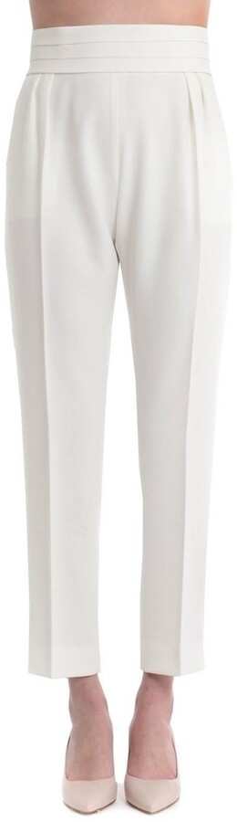 White Pleated Pants | Shop the world's largest collection of 