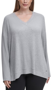 calvin klein performance plus size tops