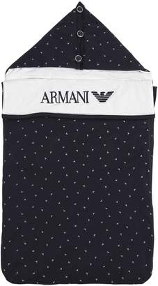 Emporio Armani Padded Cotton Jersey Sleeping Bag