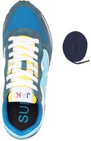 Thumbnail for your product : Sun 68 Colour-Block Logo Sneakers