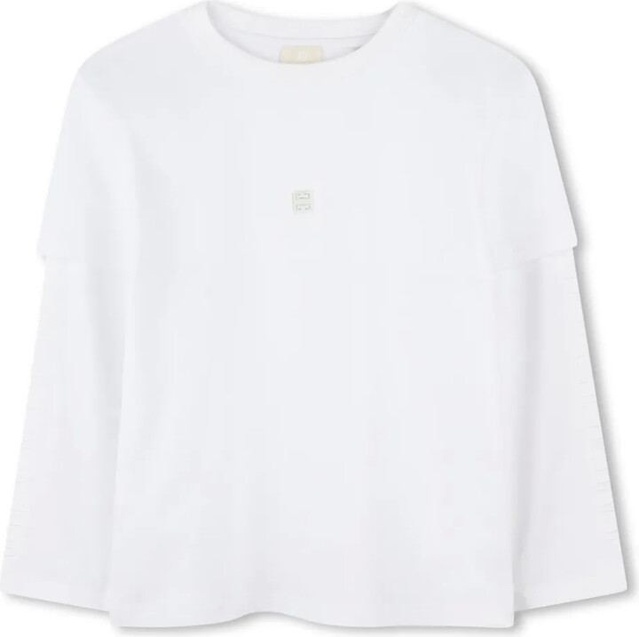 Givenchy Kids 4G-plaque T-shirt