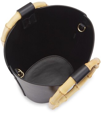 Miu Miu Leather Bamboo Bucket Bag - ShopStyle
