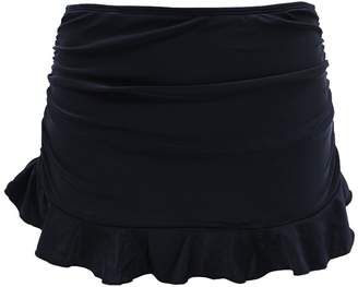 SHEKINI Women's Ruched Skirt Tankini High Waisted Bottom Swimsuit Bikini
