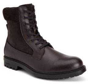 Calvin Klein Gable Leather Mid-Calf Boots