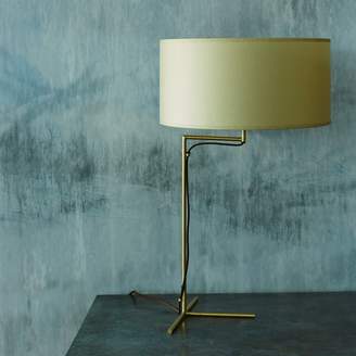 Graham and Green Victor Brass Cross Table Lamp