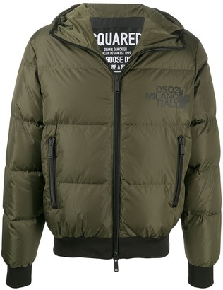 dsquared2 padded jacket