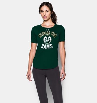 Under Armour Women's Colorado State Charged Cotton® Short Sleeve T-Shirt