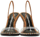 Thumbnail for your product : Alexander Wang Tan Suede Nova Sandals