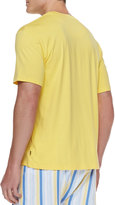 Thumbnail for your product : Derek Rose Basel Jersey Tee, Yellow