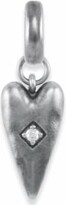 Thumbnail for your product : Kendra Scott Heart Charm in Vintage Silver