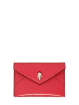 Thumbnail for your product : Alexander McQueen Skull Leather Business Card Holder