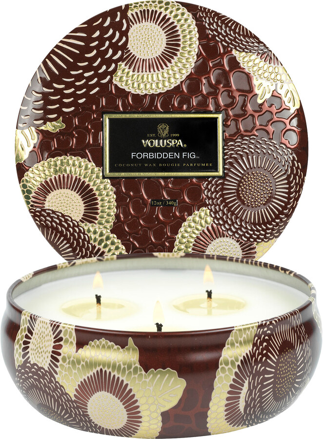 Voluspa 'Eden & Pear' 3-Wick Candle 12oz Japonica Collection Limited Ed 