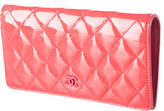 Thumbnail for your product : Chanel Quilted Patent Bifold Wallet