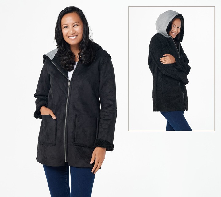 denim co parka in a pocket