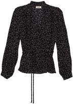 Thumbnail for your product : L'Agence Cara Wrap Blouse