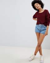 Thumbnail for your product : Brave Soul Grunge Round Neck Jumper