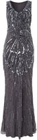 Thumbnail for your product : JS Collections Fan sequin dress