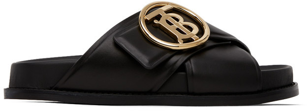 burberry monogram sandals