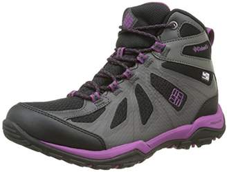 Columbia Women Peakfreak Xcrsn Ii Xcel Mid Outdry High Rise Hiking Boots, Black (Black/Intense Violet 010), 39 EU