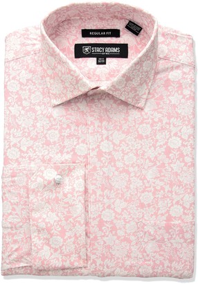 Stacy Adams Men's Roses Classic FIT Dress Shirt