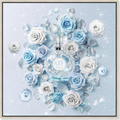 Art Remedy Sparkling Floral Perfume II Canvas