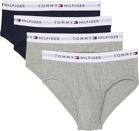Tommy Hilfiger Cotton Classics Brief 4-Pack Men's Underwear : SM