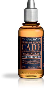 L'Occitane Cade Shaving Oil organic certified* 30ml