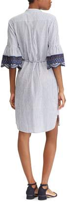 Lauren Ralph Lauren Ralph Lauren Striped Cotton Dress