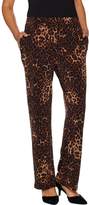 Thumbnail for your product : Susan Graver Printed Liquid Knit Pull-On Pants