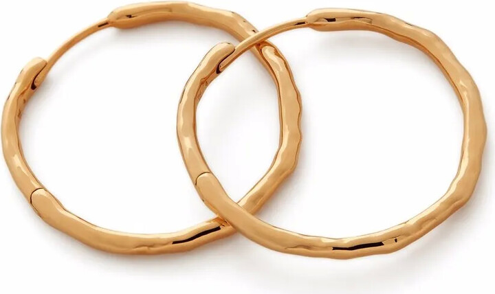 Monica Vinader Siren-muse hoop earrings