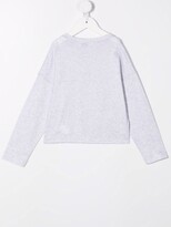 Thumbnail for your product : BRUNELLO CUCINELLI KIDS Dreamer Print Cotton Sweatshirt