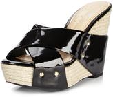 Thumbnail for your product : Jessica Simpson Noroh Cross Detail Espadrille Wedges