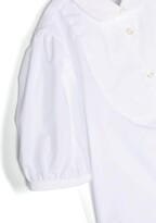 Thumbnail for your product : Emporio Armani Kids Bib-Collar Cotton Shirt