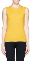 Thumbnail for your product : Nobrand Lurex trim sweater vest
