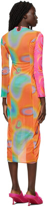 AVAVAV Multicolor Cut-Out Dress